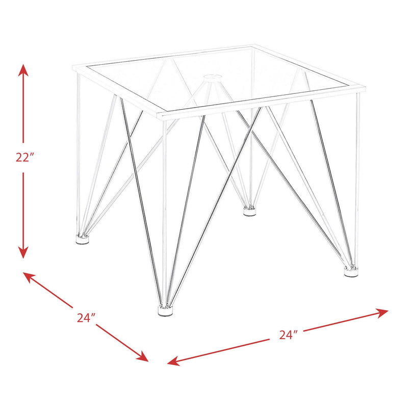 Elements International Anne End Table CAN100ETE IMAGE 8