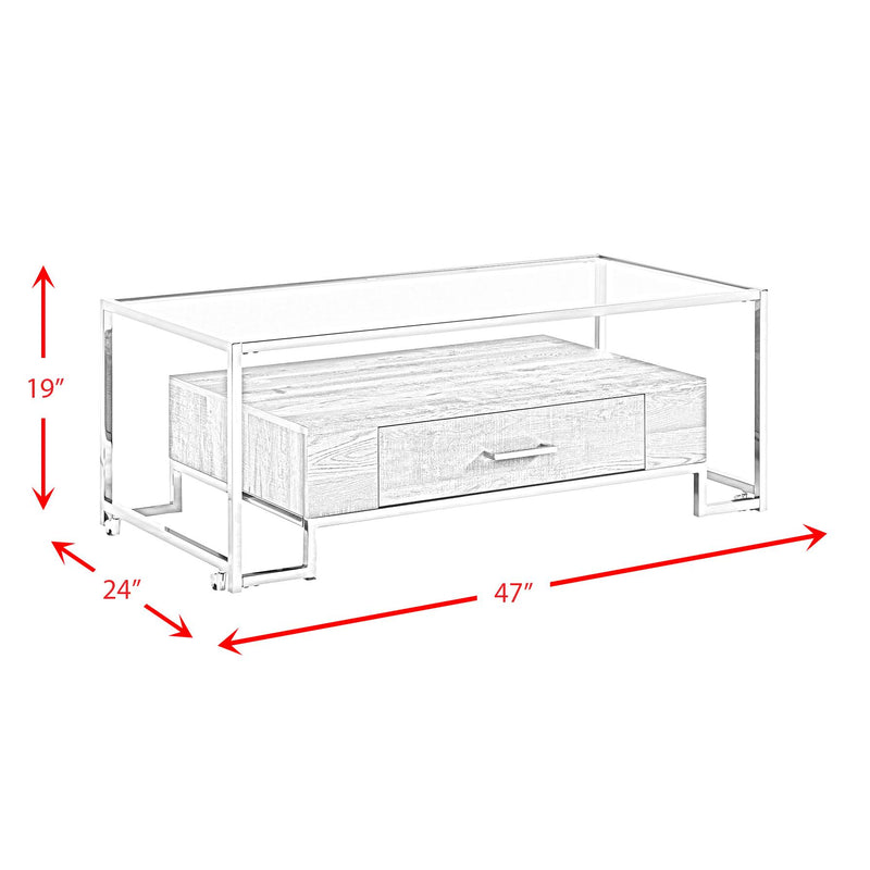 Elements International Matrix Coffee Table CTMX100CT IMAGE 11