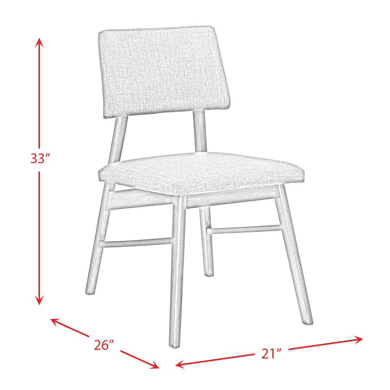 Elements International Razor Arm Chair DRZ100AC IMAGE 13