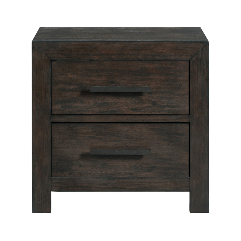 Elements International Shelby 2-Drawer Nightstand SY600NS IMAGE 2