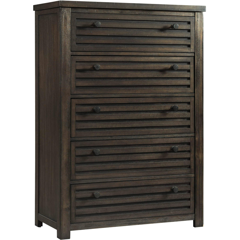 Elements International Shelter Bay 5-Drawer Chest SB600CH IMAGE 1