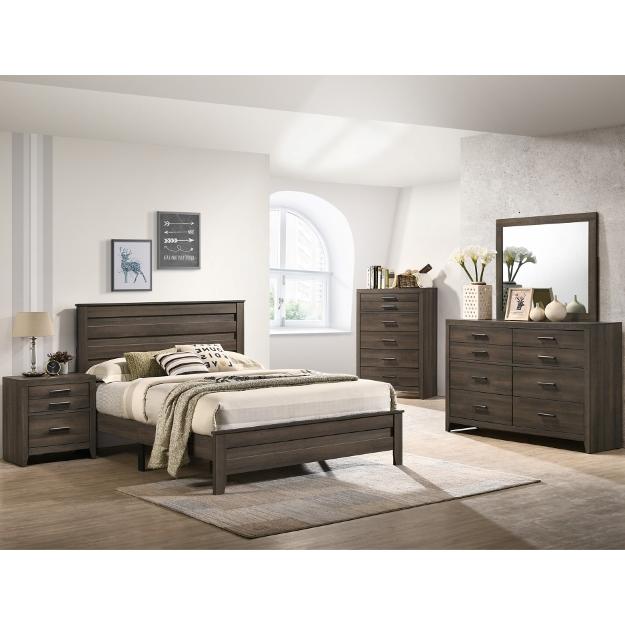 Crown Mark Marley Queen Panel Bed B6940-Q-BED IMAGE 2
