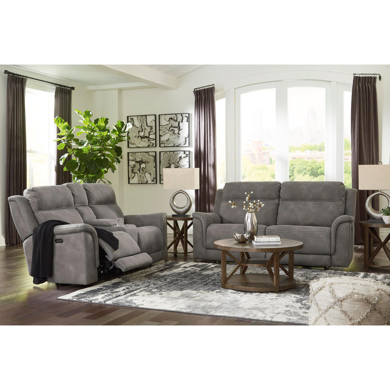 Signature Design by Ashley Next-Gen DuraPella Power Reclining Fabric Sofa 5930147 IMAGE 11