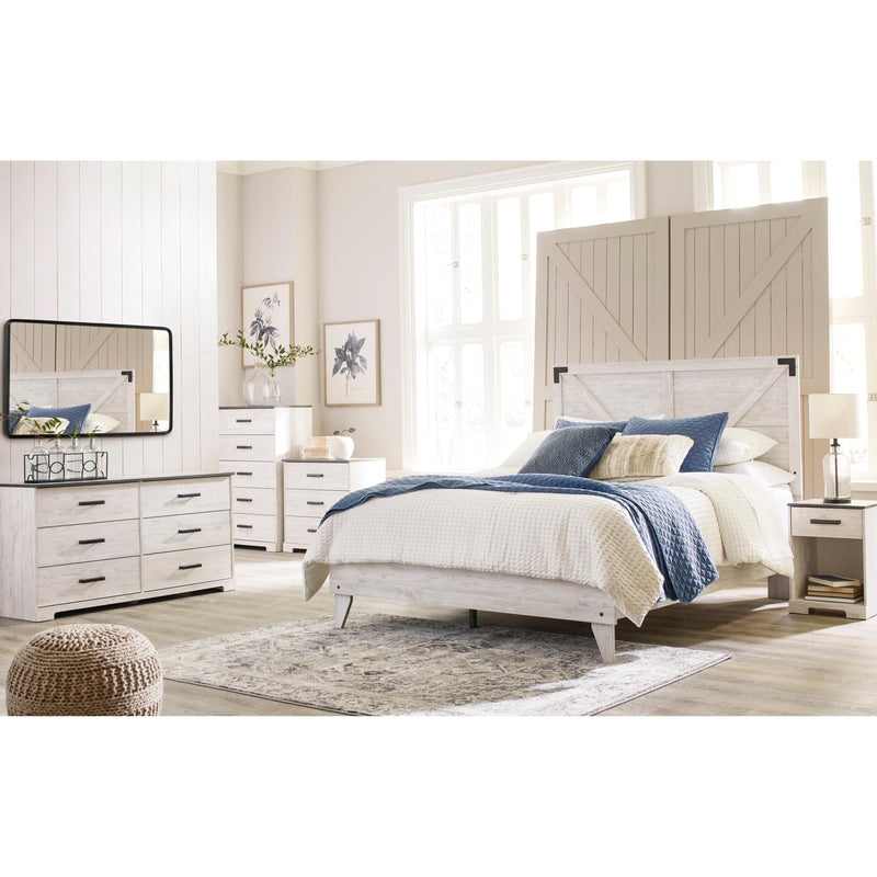 Signature Design by Ashley Shawburn Queen Platform Bed EB4121-157/EB4121-113 IMAGE 10