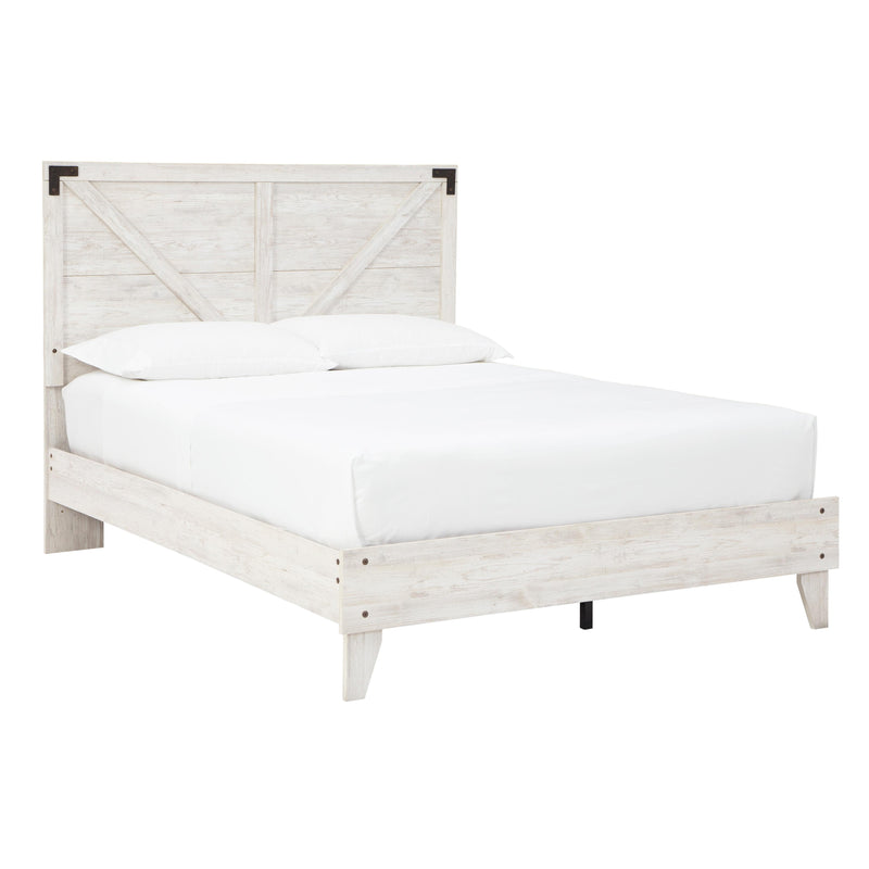 Signature Design by Ashley Shawburn Queen Platform Bed EB4121-157/EB4121-113 IMAGE 1