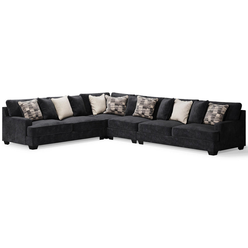 Signature Design by Ashley Lavernett Fabric 4 pc Sectional 5960366/5960377/5960346/5960367 IMAGE 1