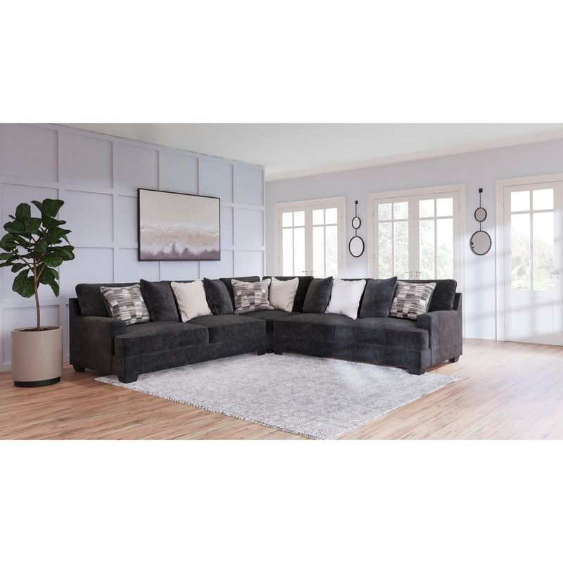 Signature Design by Ashley Lavernett Fabric 3 pc Sectional 5960366/5960377/5960367 IMAGE 3