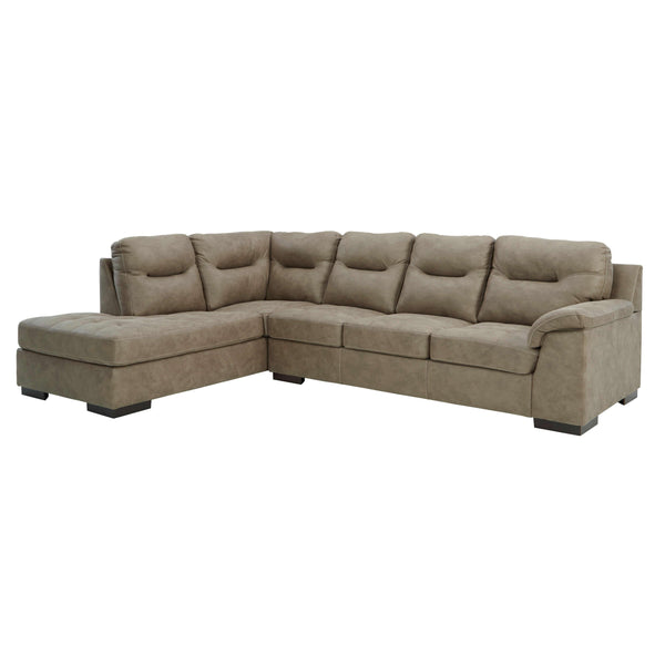 Signature Design by Ashley Maderla Leather Look 2 pc Sectional 6200316/6200367 IMAGE 1