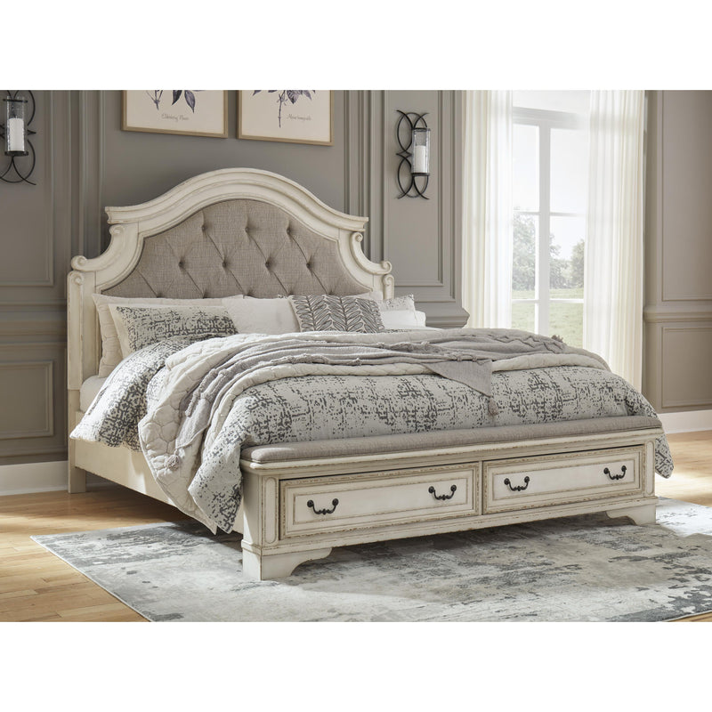 Signature Design by Ashley Realyn California King Upholstered Platform Bed B743-58/B743-56S/B743-194 IMAGE 5