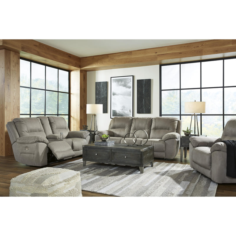 Signature Design by Ashley Next-Gen Gaucho Power Reclining Leather Look Loveseat 5420396 IMAGE 12