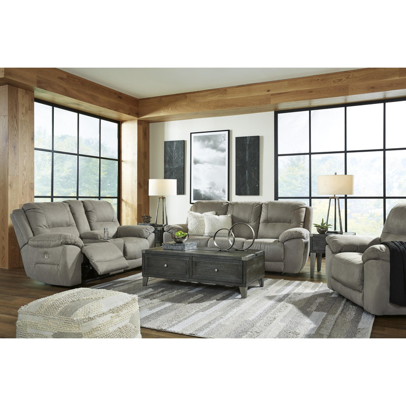 Signature Design by Ashley Next-Gen Gaucho Power Reclining Leather Look Loveseat 5420396 IMAGE 13