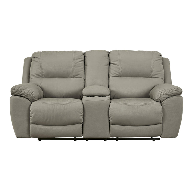 Signature Design by Ashley Next-Gen Gaucho Power Reclining Leather Look Loveseat 5420396 IMAGE 3