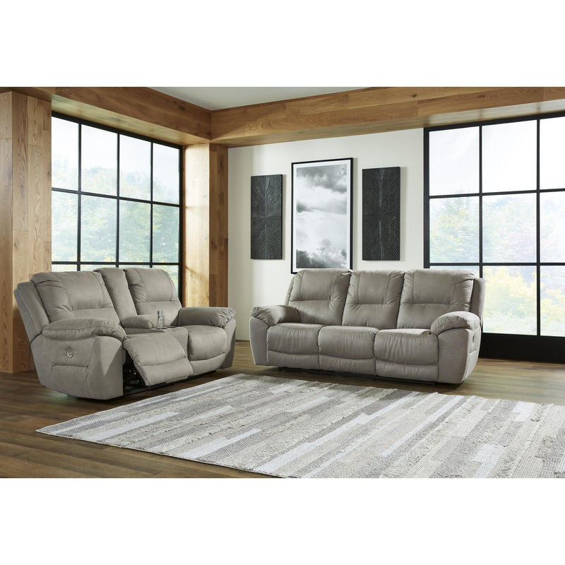 Signature Design by Ashley Next-Gen Gaucho Power Reclining Leather Look Loveseat 5420396 IMAGE 9