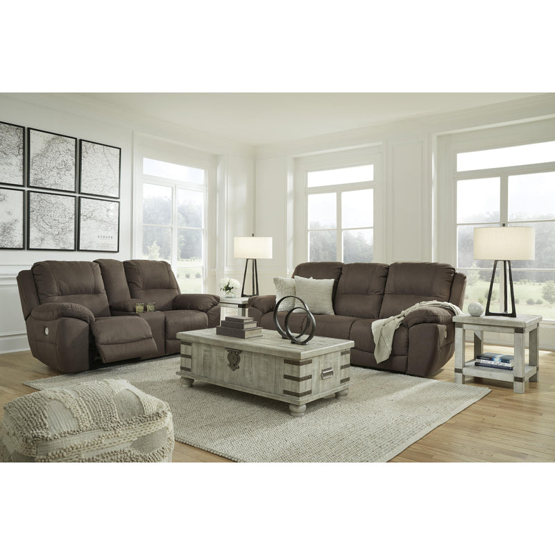 Signature Design by Ashley Next-Gen Gaucho Power Reclining Leather Look Loveseat 5420496 IMAGE 11