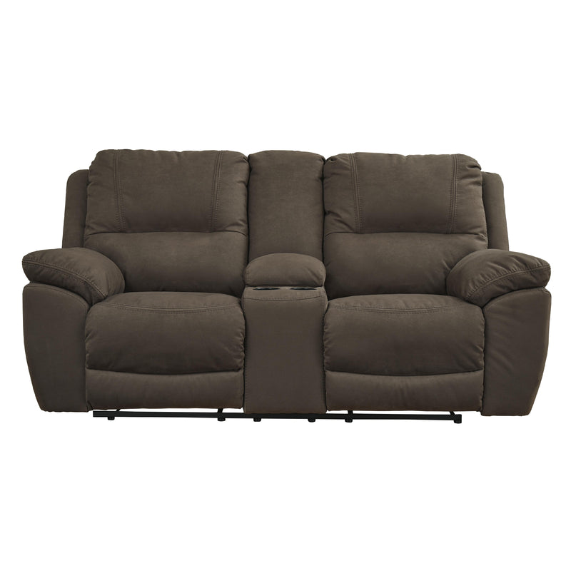 Signature Design by Ashley Next-Gen Gaucho Power Reclining Leather Look Loveseat 5420496 IMAGE 3