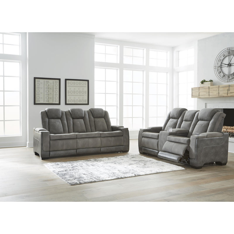 Signature Design by Ashley Next-Gen DuraPella Power Reclining Leather Look Sofa 2200415 IMAGE 13