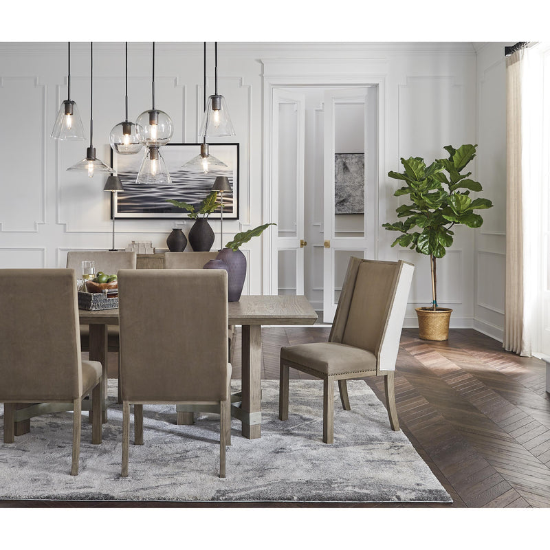 Signature Design by Ashley Chrestner Dining Table with Pedestal Base D983-25 IMAGE 7