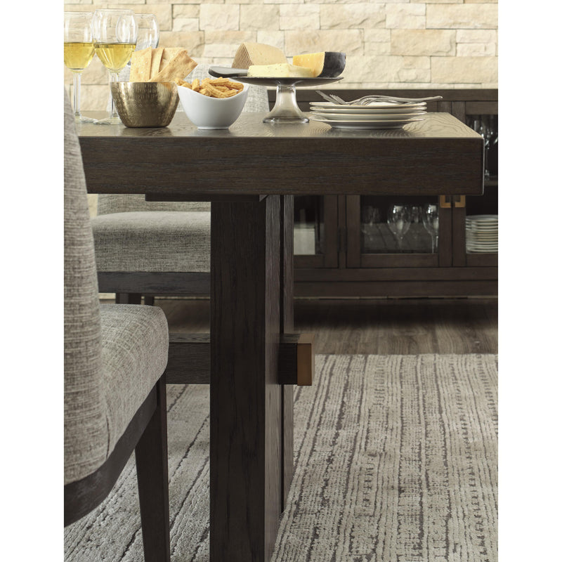 Signature Design by Ashley Burkhaus Dining Table with Trestle Base D984-45 IMAGE 8