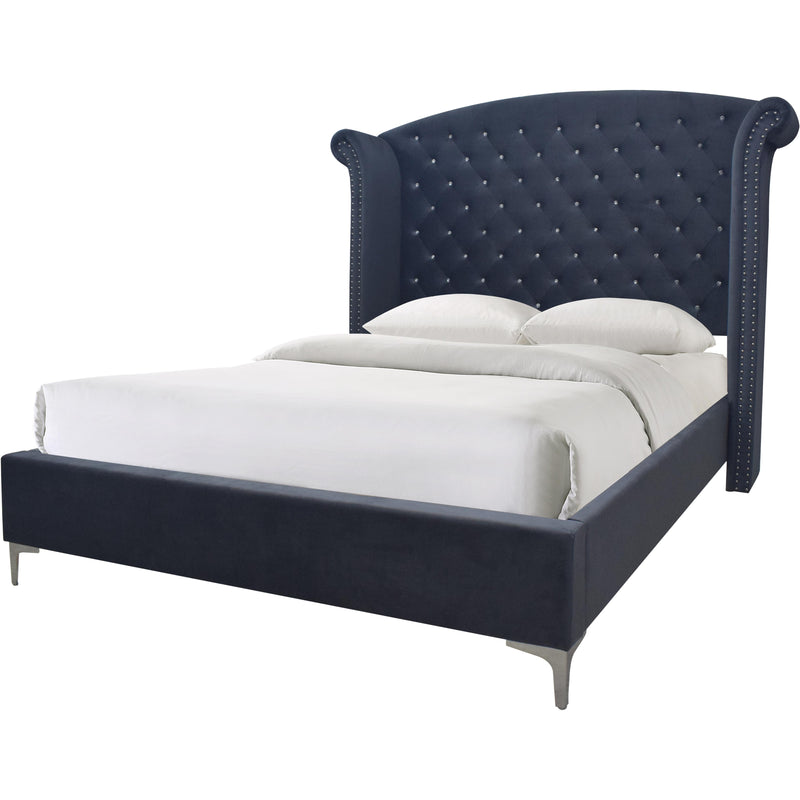Crown Mark Lucinda King Upholstered Panel Bed B9260-K-FBRL/B9260-K-HB/B9260-KQ-WG IMAGE 1