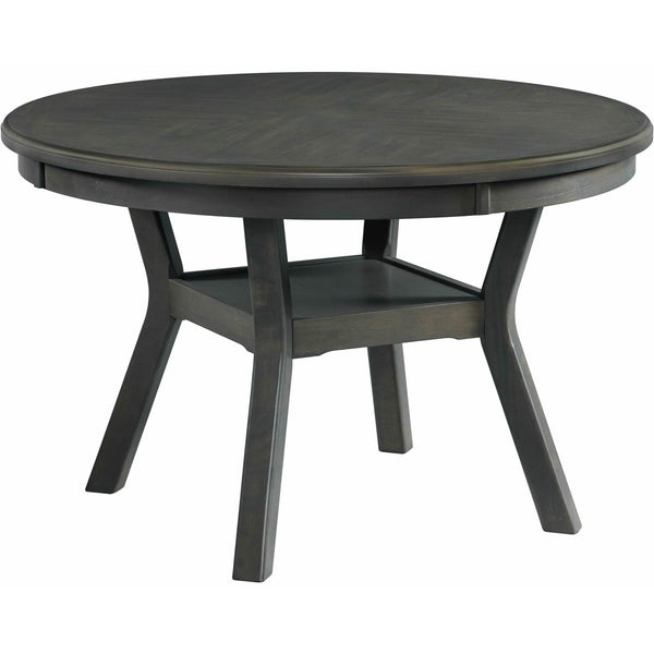 Elements International Round Amherst Dining Table DAH300DT IMAGE 1
