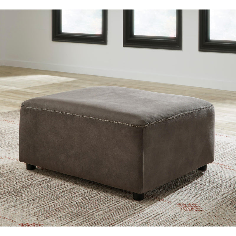 Signature Design by Ashley Allena Leather Look Ottoman 2130108 IMAGE 4