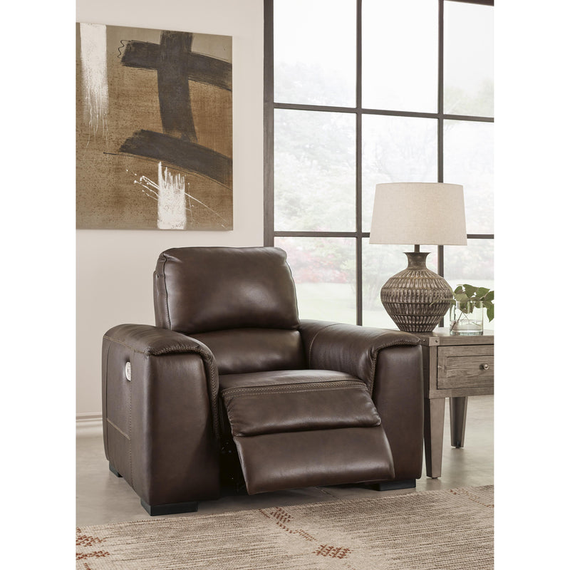 Signature Design by Ashley Alessandro Power Leather Match Recliner U2550213 IMAGE 8