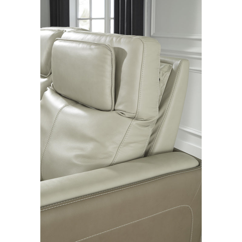 Signature Design by Ashley Battleville Power Leather Match Recliner U3070513 IMAGE 8