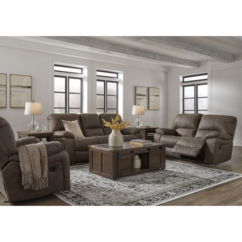 Signature Design by Ashley Kilmartin Reclining Leather Look Sofa 4240488 IMAGE 11