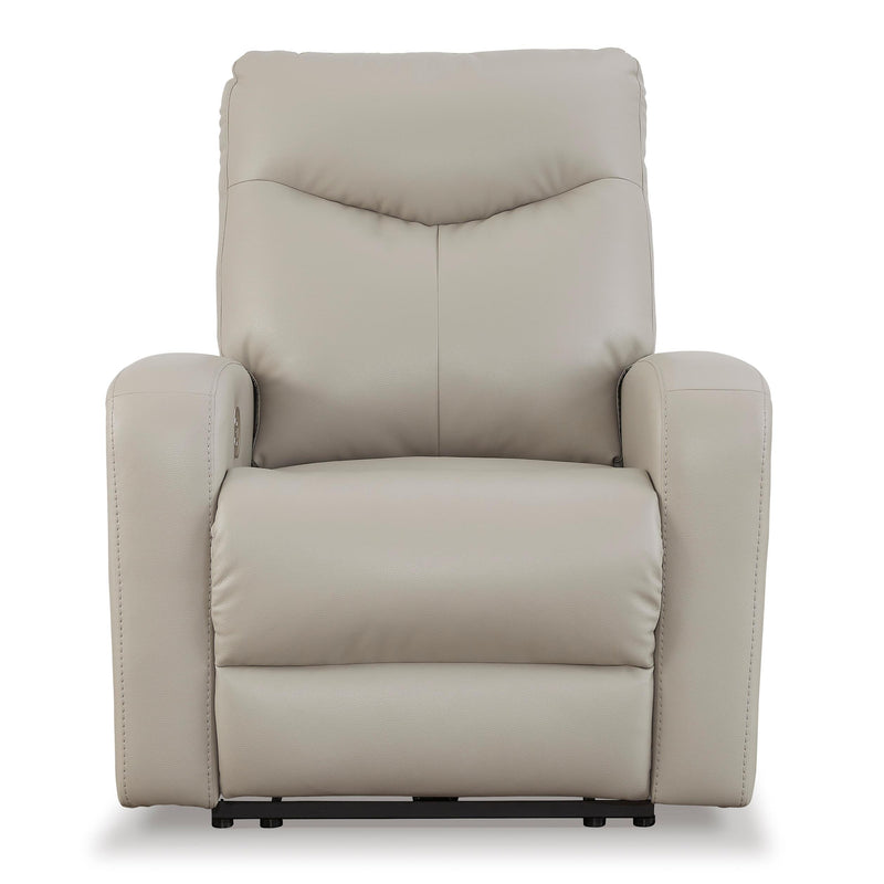 Signature Design by Ashley Ryversans Power Leather Look Recliner 4610406 IMAGE 3