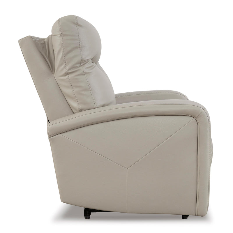 Signature Design by Ashley Ryversans Power Leather Look Recliner 4610406 IMAGE 4