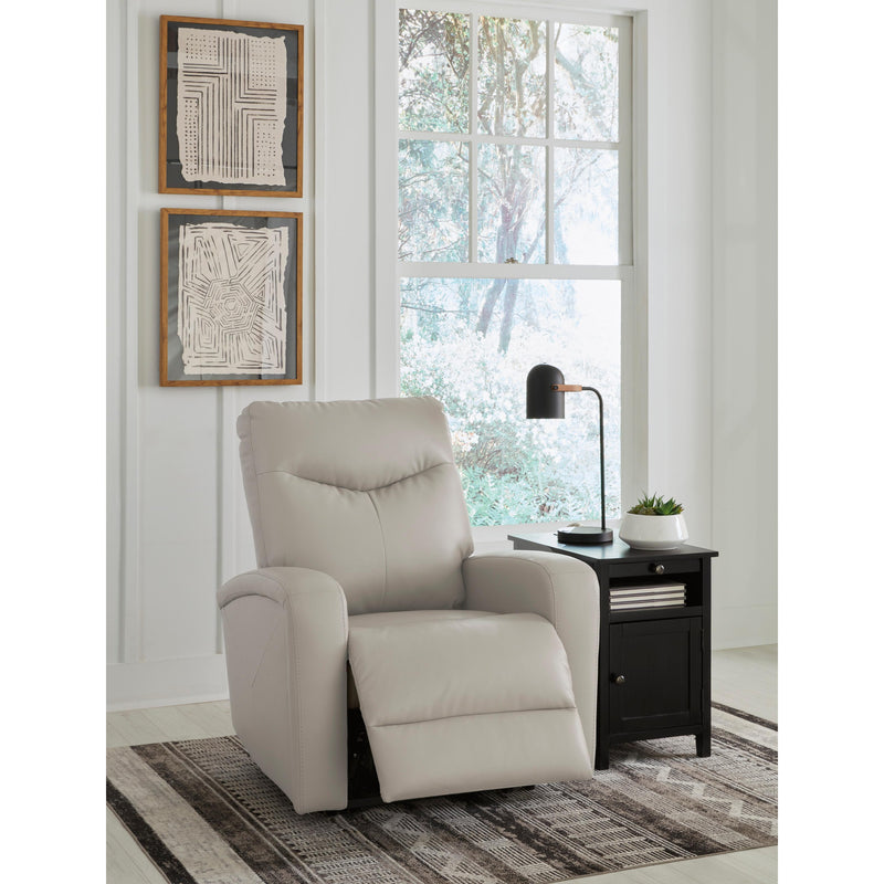 Signature Design by Ashley Ryversans Power Leather Look Recliner 4610406 IMAGE 8