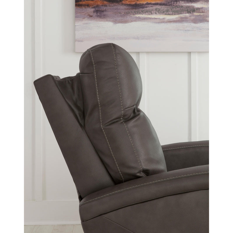 Signature Design by Ashley Ryversans Power Leather Look Recliner 4610506 IMAGE 9