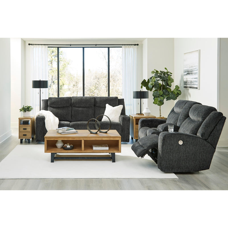 Signature Design by Ashley Martinglenn Power Reclining Fabric Loveseat 4650496 IMAGE 10