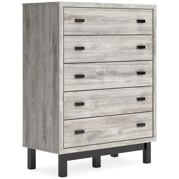 Signature Design by Ashley Vessalli 5-Drawer Chest B1036-345 IMAGE 1