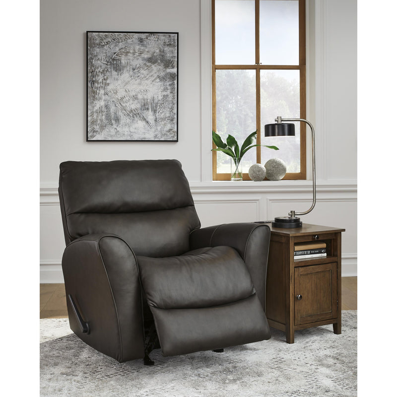 Signature Design by Ashley McAleer Rocker Leather Match Recliner U4460425 IMAGE 6