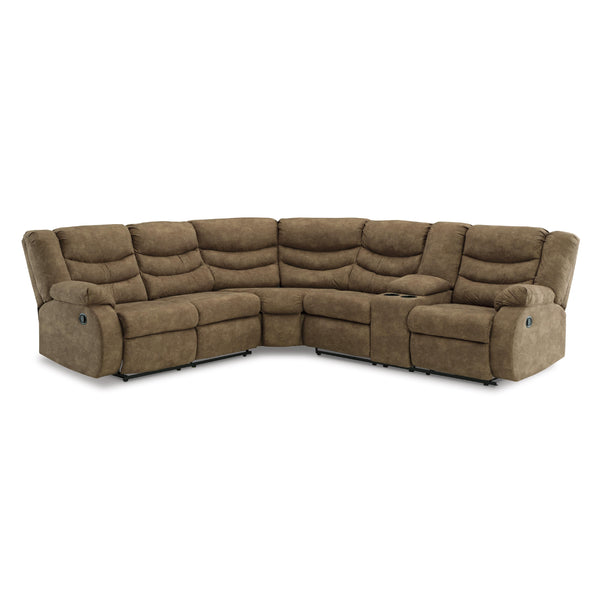 Signature Design by Ashley Partymate Reclining Leather Look 2 pc Sectional 3690248/3690249 IMAGE 1