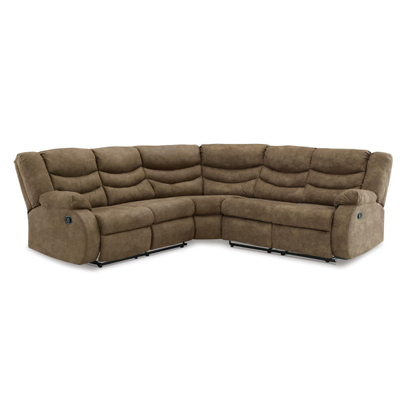 Signature Design by Ashley Partymate Reclining Leather Look 2 pc Sectional 3690248/3690250 IMAGE 1