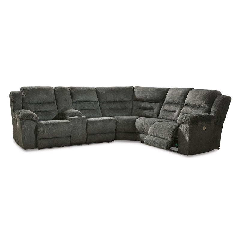 Signature Design by Ashley Nettington Power Reclining Fabric 3 pc Sectional 4410101/4410177/4410175 IMAGE 2