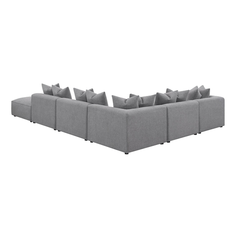 Coaster Furniture Jennifer Fabric 6 pc Sectional 551594-SET IMAGE 3