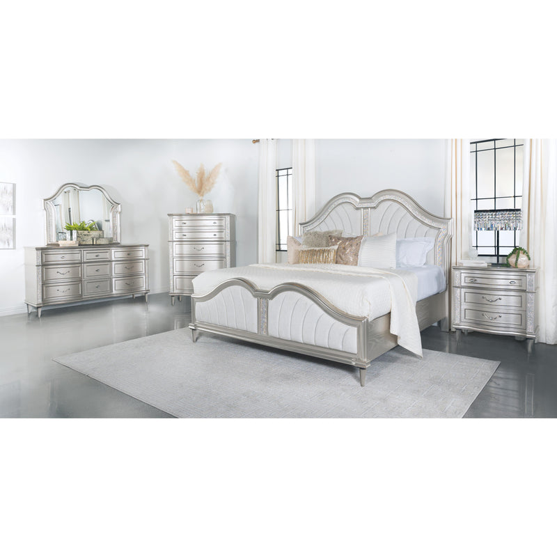 Coaster Furniture Queen Upholstered Platform Bed 223391Q IMAGE 2