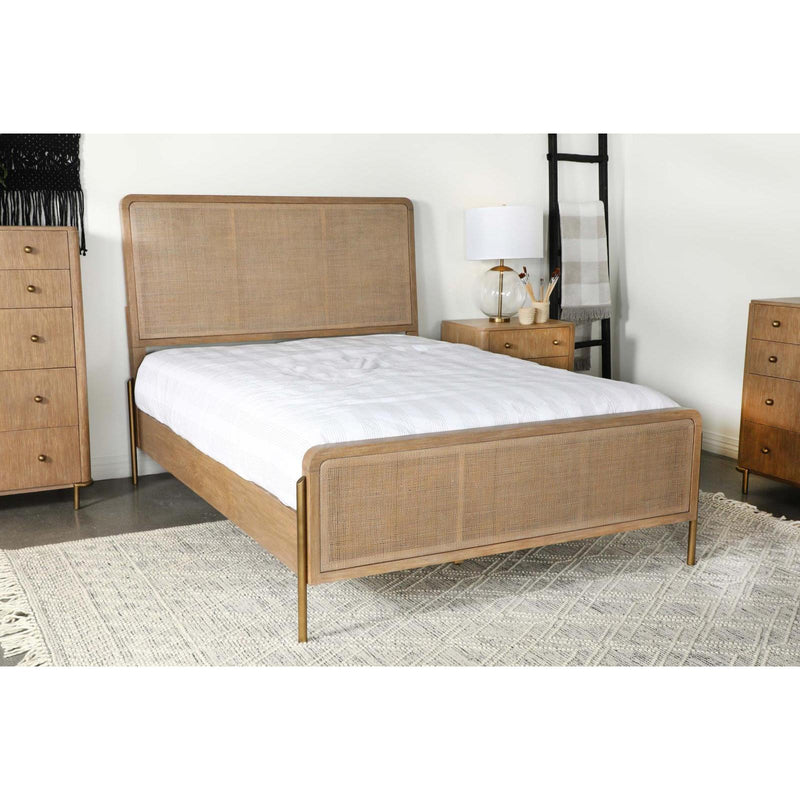 Coaster Furniture Arinia King Upholstered Panel Bed 224300KE IMAGE 12