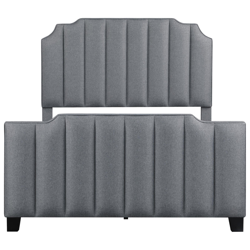 Coaster Furniture Fiona King Upholstered Panel Bed 306029KE IMAGE 4