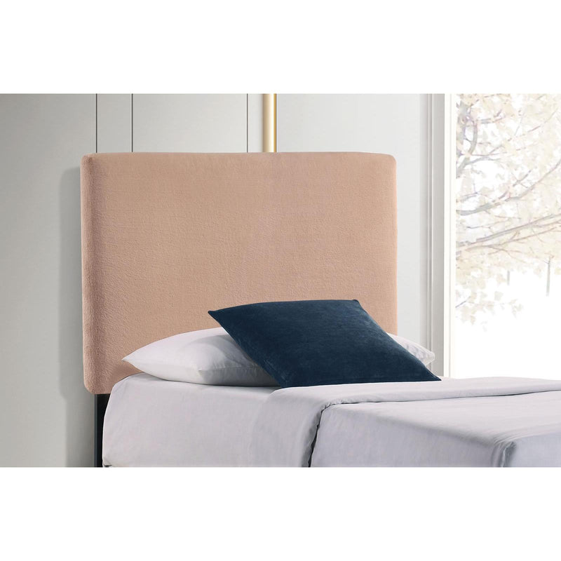 Coaster Furniture Gigi 316030T Rectangular Upholstered Headboard - Blush IMAGE 2