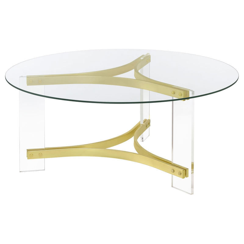 Coaster Furniture Janessa Coffee Table 710068 IMAGE 4