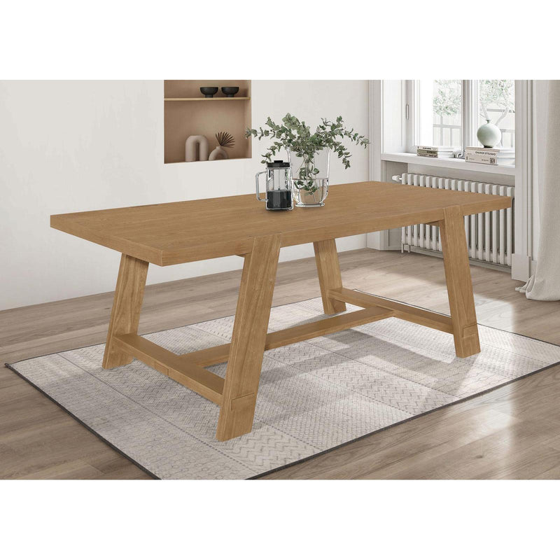 Coaster Furniture Sharon Dining Table with Trestle Base 104171 IMAGE 7