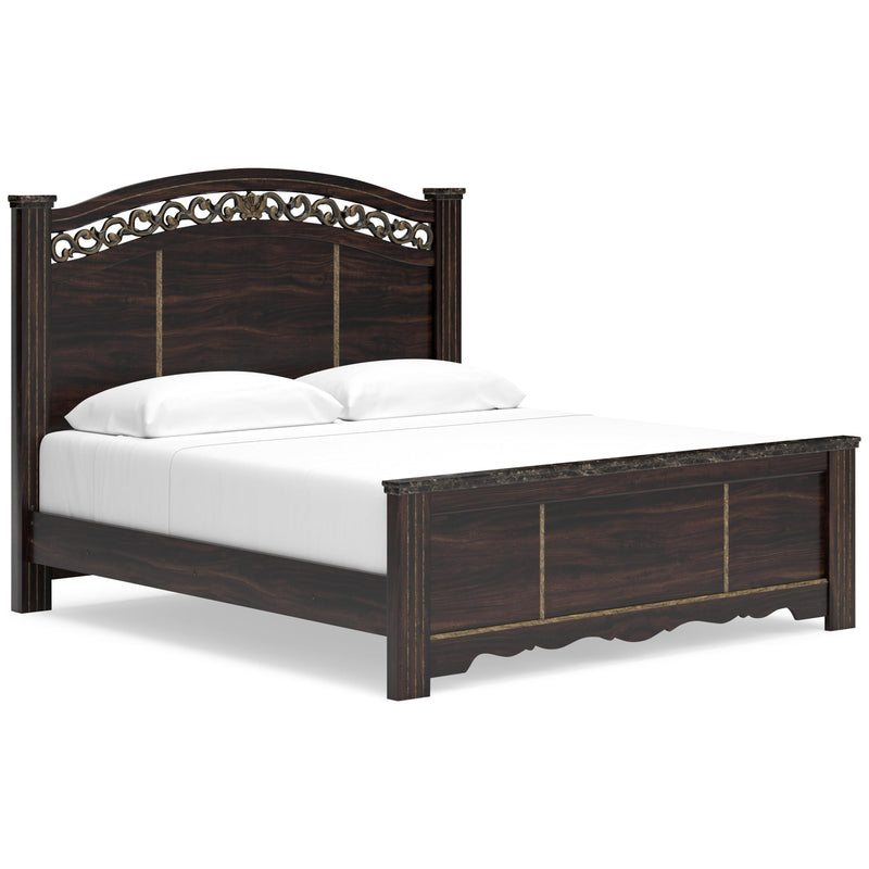 Signature Design by Ashley Glosmount King Poster Bed B1055-66/B1055-68/B1055-97 IMAGE 1