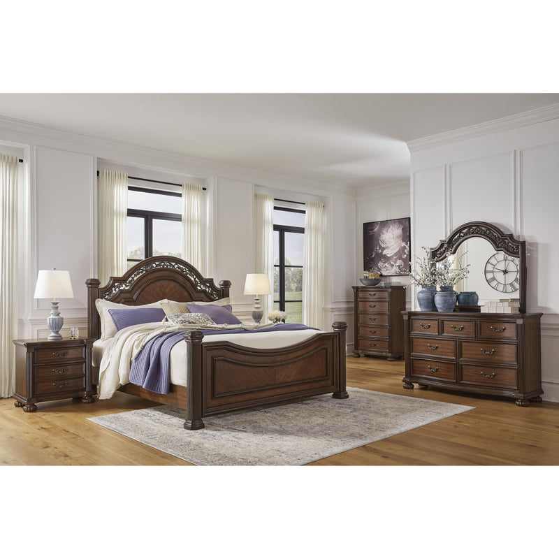 Signature Design by Ashley Lavinton California King Poster Bed B764-50/B764-72/B764-94 IMAGE 9