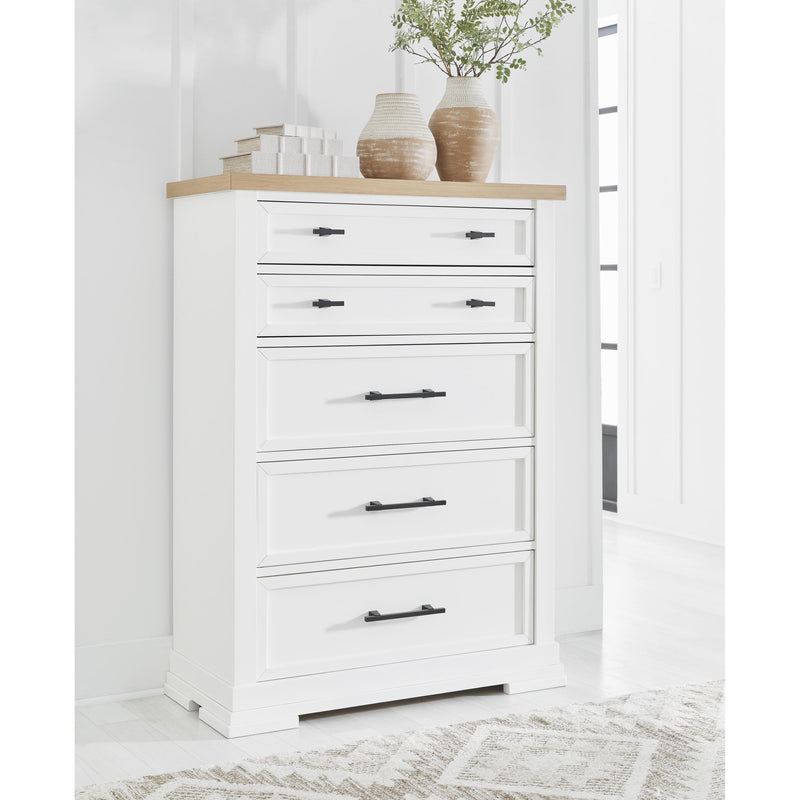 Benchcraft Ashbryn 5-Drawer Chest B844-46 IMAGE 1