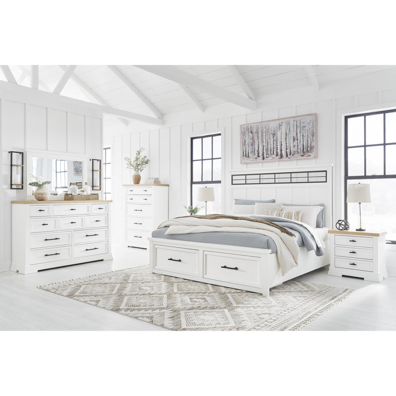 Benchcraft Ashbryn King Panel Bed with Storage B844-58/B844-56S/B844-97 IMAGE 7