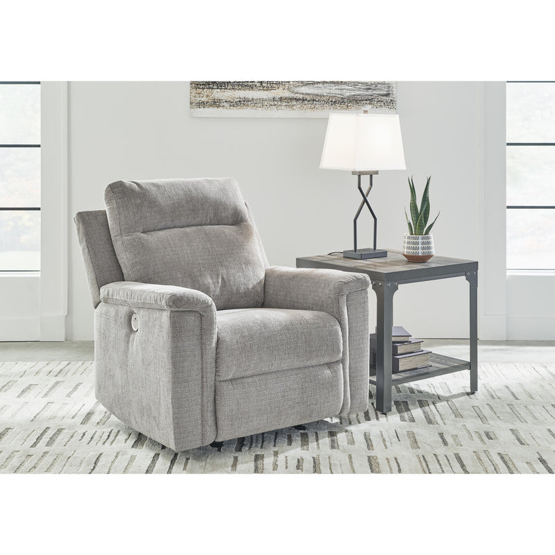 Signature Design by Ashley Barnsana Power Rocker Fabric Recliner 3320198 IMAGE 6